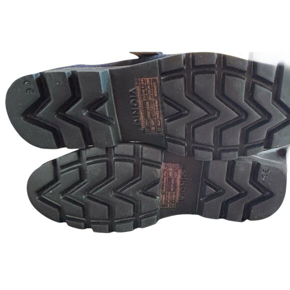 Vionic Navy Suede Carmen Mary Jane Loafers & Slip-Ons, Size 6.5 W, Grannycore - Picture 5 of 5